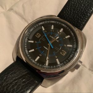 Diesel Men’s Wrist Watch Leather Strap DZ-1247